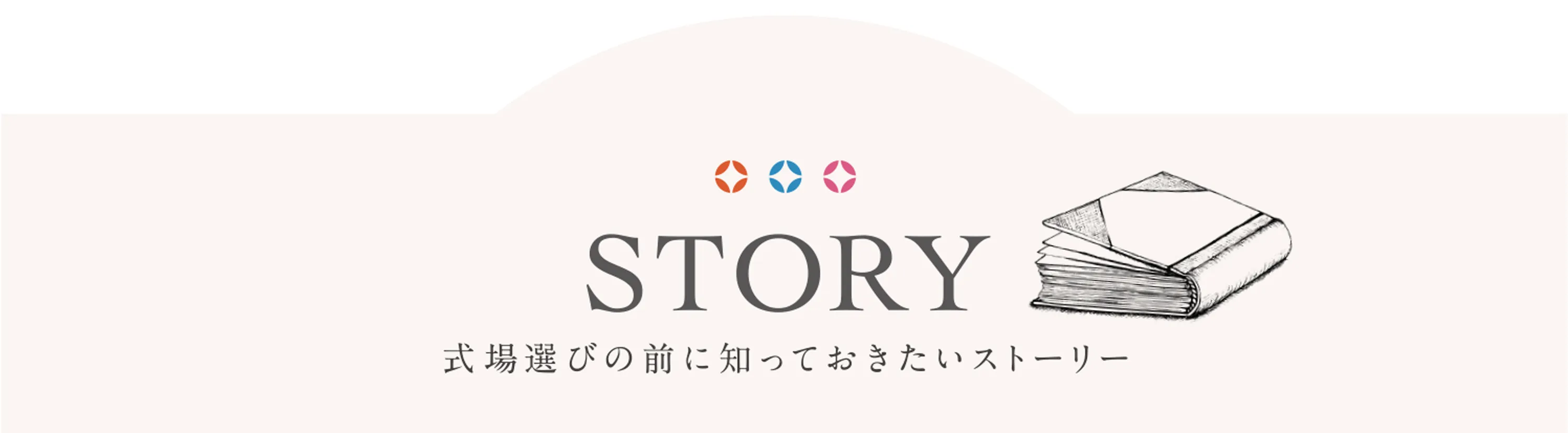 式場選びの前に知っておきたいストーリー